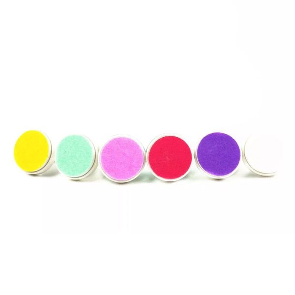 Set rezerve pila de unghii profesionala pentru nou nascuti si copii, electrica, Culori Pastelate, mediLOGIC™