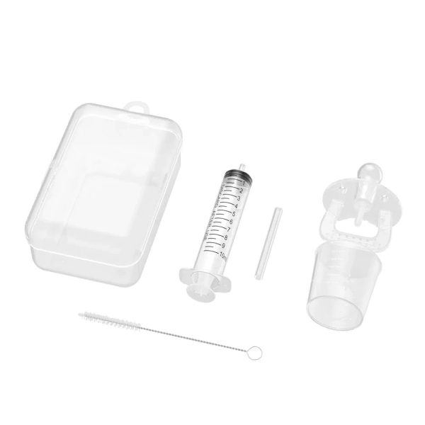 Dispenser gradat tip suzeta administrare medicamente sugari, 10ml, mediLOGIC™